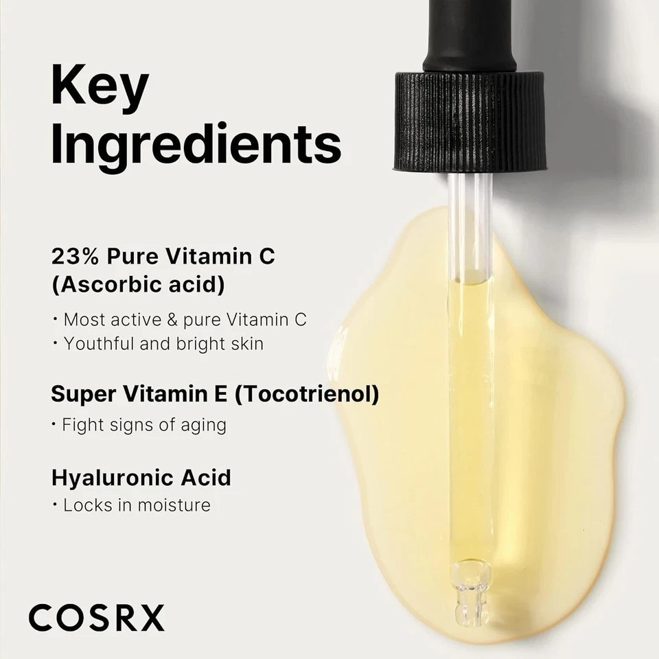 COSRX Pure Vitamin C 23% Serum with Vitamin E & Hyaluronic Acid (20ml)