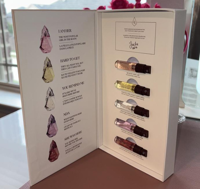 NIB 100% Authentic FORVR MOOD Perfume Discovery Set, 5 x 0.17 oz/ 3 mL