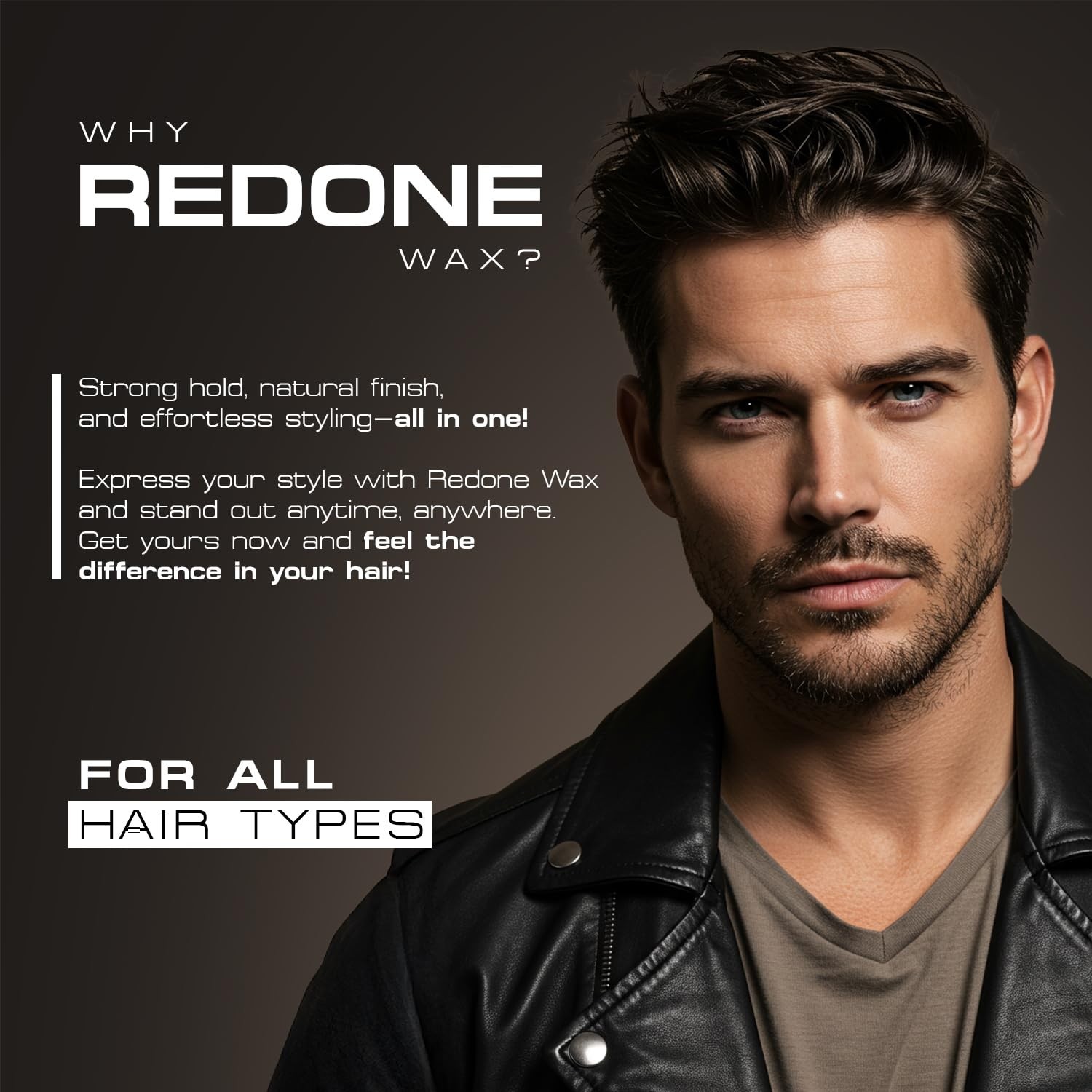 RedOne Black Aqua Hair Gel Wax Full Force 150 ml (5 fl oz) Lime Scent