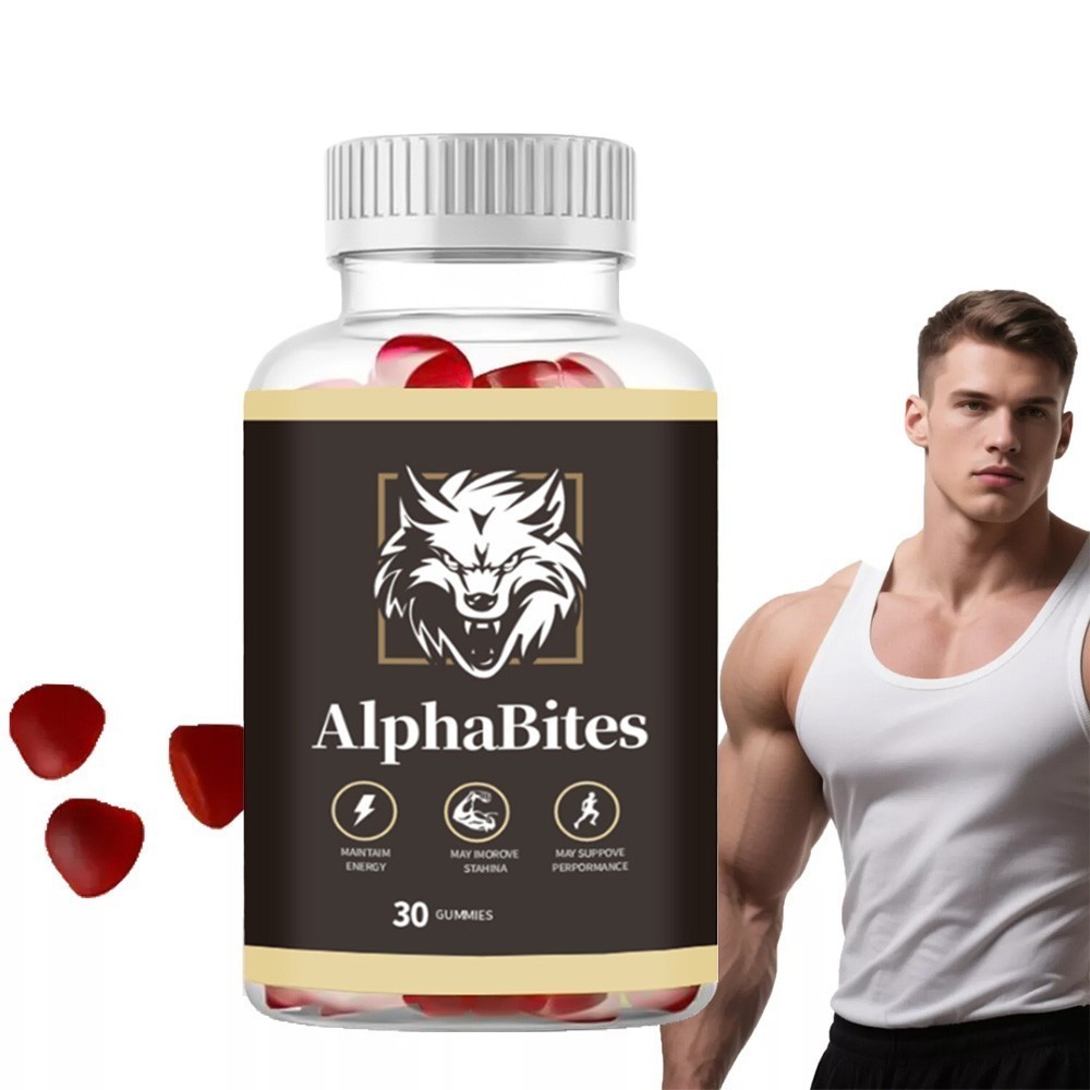 NEW Alpha Bites Gummies AlphaBites Max Performance Gummy (1 Month Supply)1-3PCS