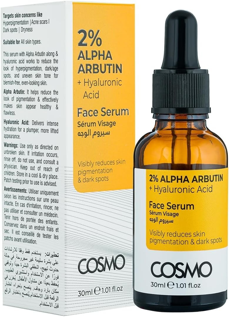 CD COSMO DESIGNS 2% Alpha Arbutin + Hyaluronic Acid Reduce Skin Pigmentation