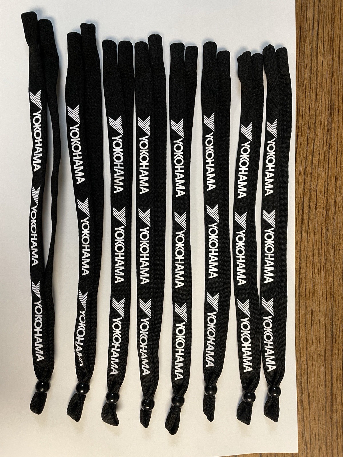 Yokohama Black Woven Cord Lanyard Strap for Glasses/Sunglasses 13in Qty 6￼58113