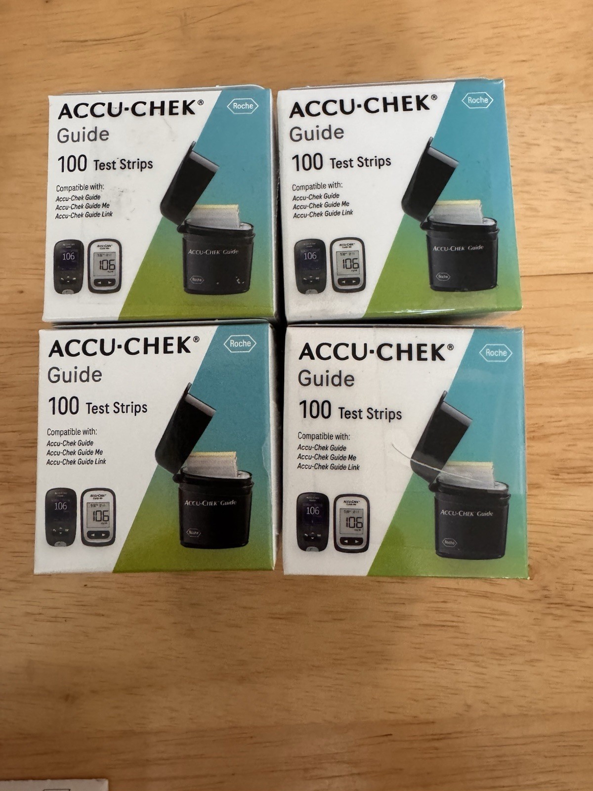 400 Accu-Chek Guide Test Strips Exp 05/2027 or Later – FREE SHIPPING