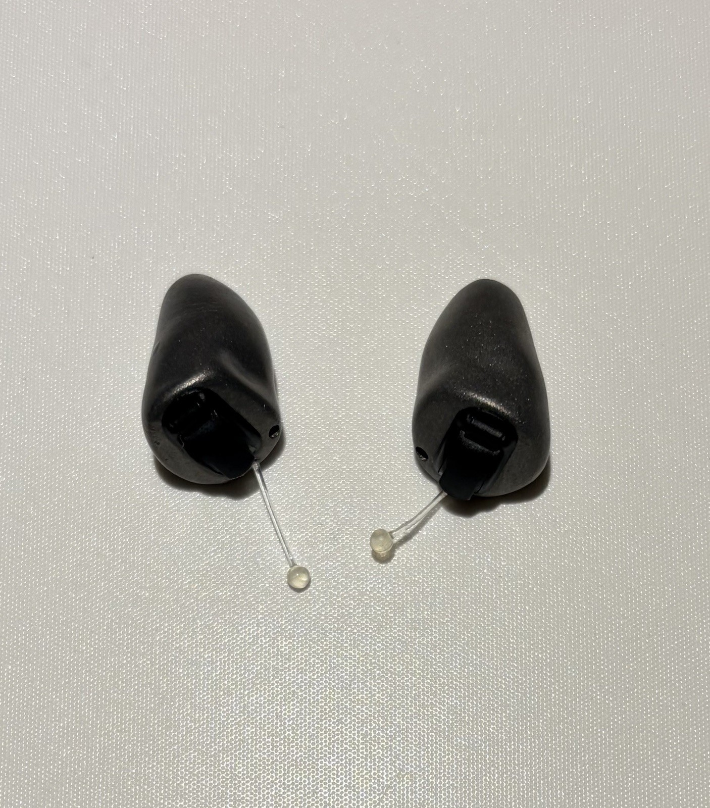 Phonak Virto M90 Titanium Custom Hearing Aids Pair Left & Right Gray