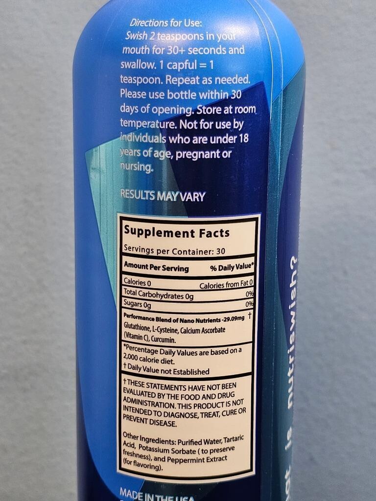 Neumi NutriSwish 10 oz (30 Servings) – New- HydraStat Nano! Exp 10/2026 – USA