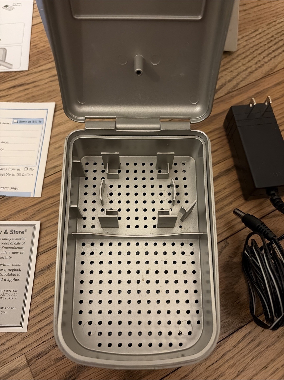 Zephyr By Dry & Store Hearing Aid Dryer – Original Owner, Complete In Box
