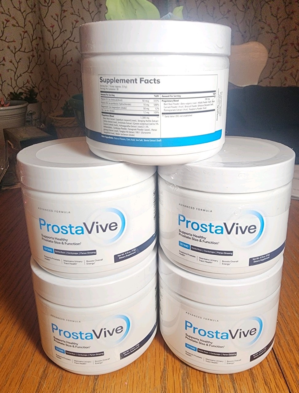 (5 Pack) Prostavive Advanced Prostate Health Support Powder Prosta Vive 150 serv