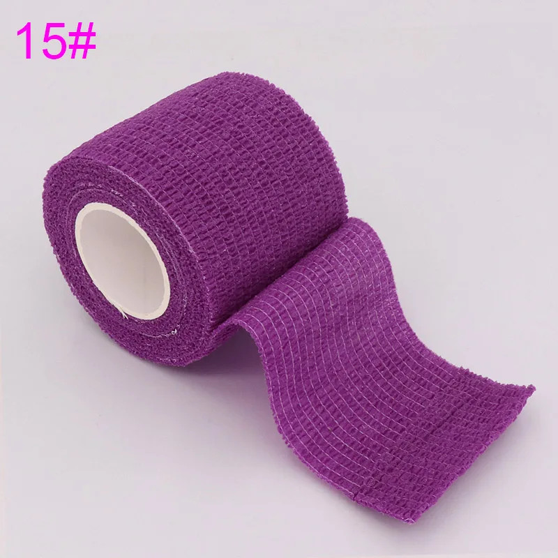18 Colors Self Adhesive Elastic Sports Bandage Wrap Athletic Support Tape