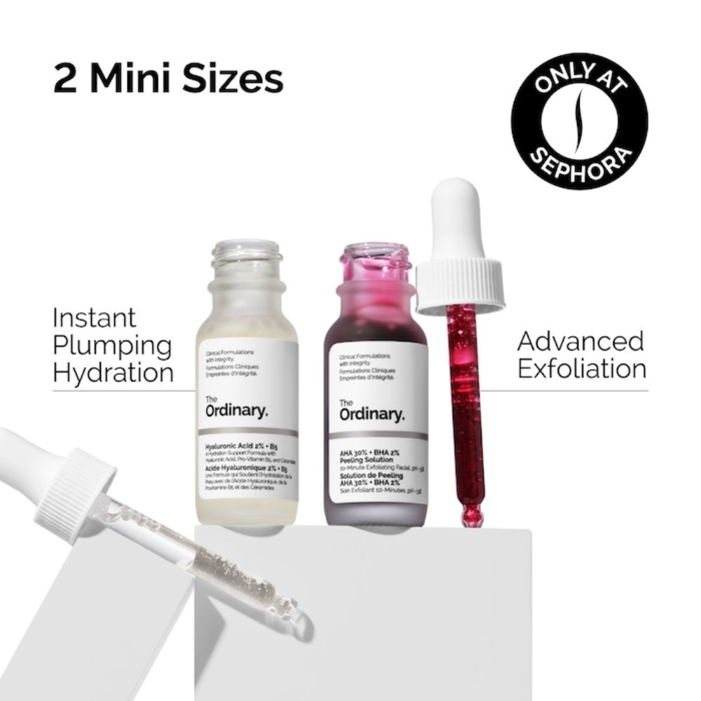 The Ordinary Authentic The Resurface & Hydrate Set with Hyaluronic Acid Serum