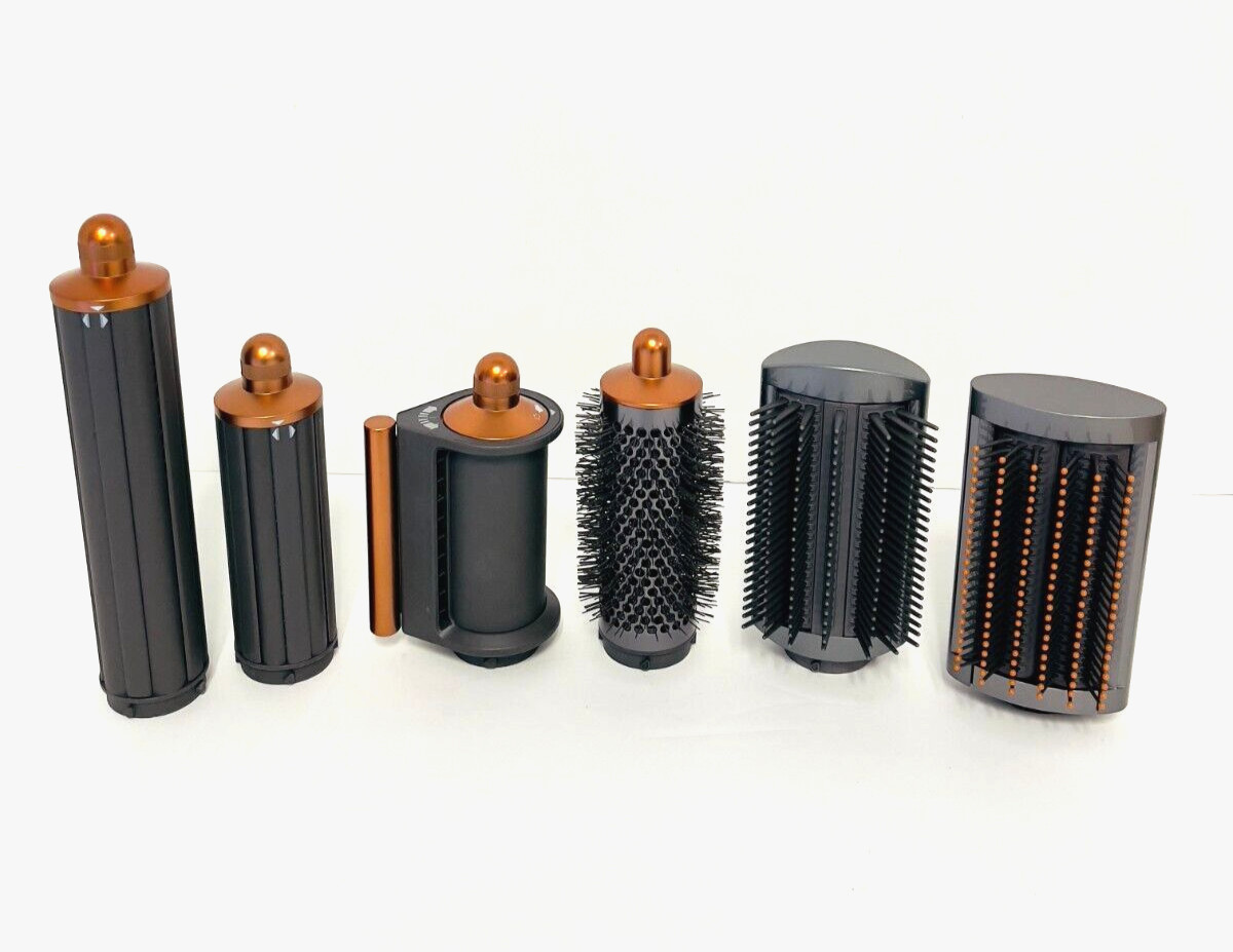 Dyson Airwrap Styler Attachment Upgrade Kit Complete Set, Nickel/Copper