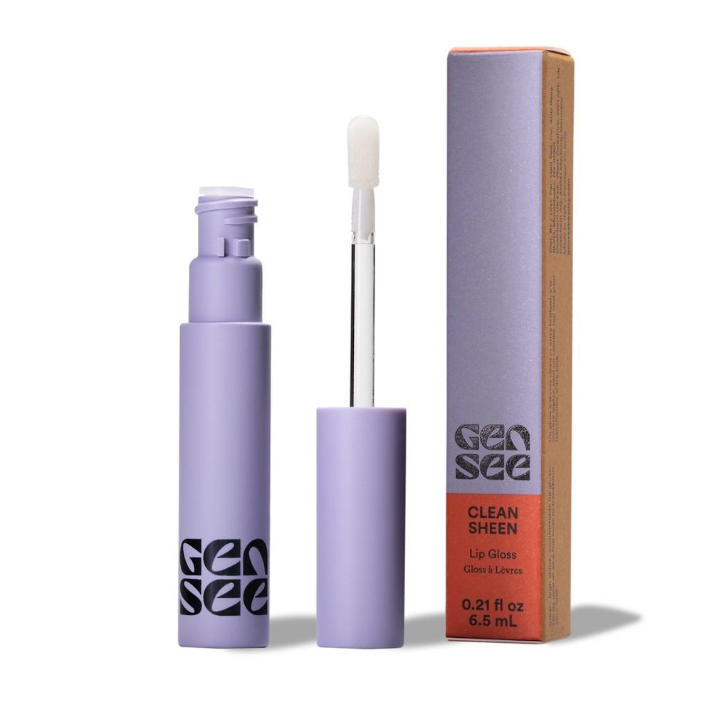 NWD Gen See Clean Sheen Lip Gloss Clear Damaged Box
