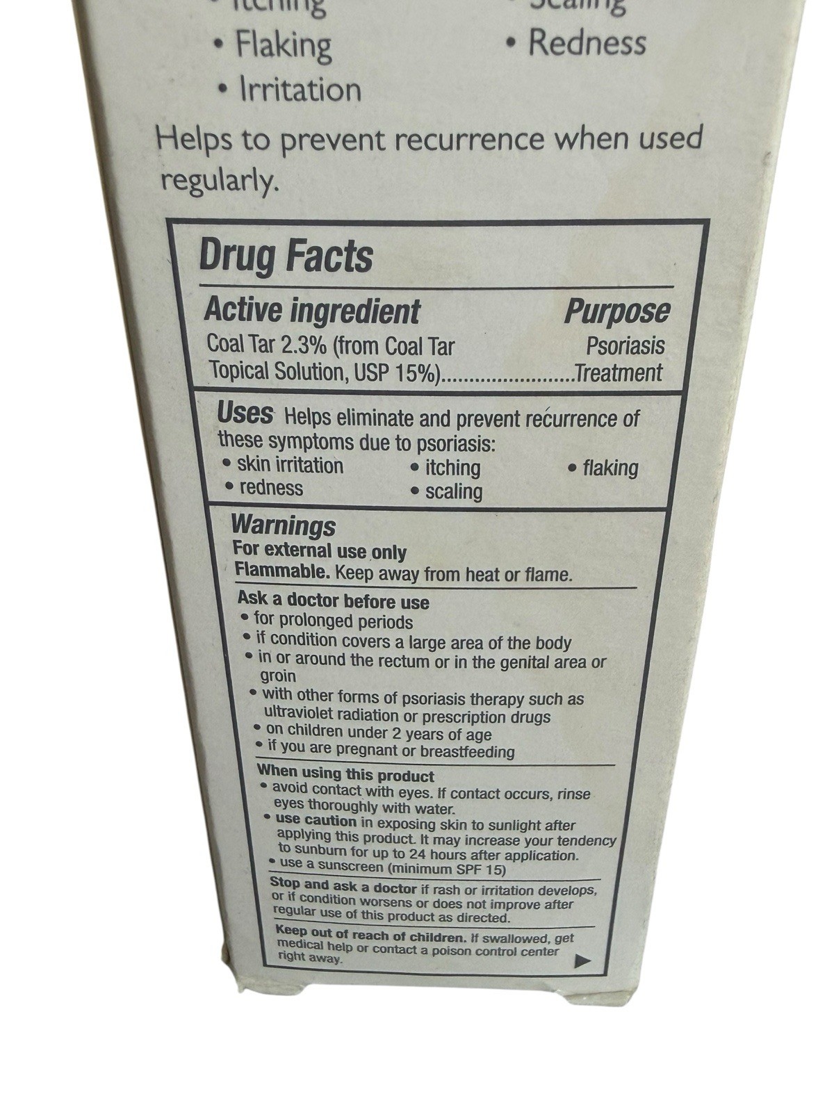 Psorent Psoriasis Topical Solution 3.2 fl oz. – 95 ML , New, 1 Box