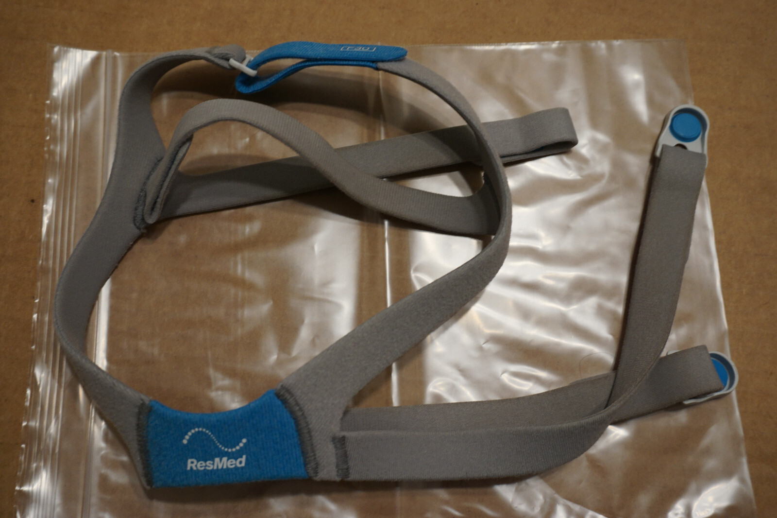 ResMed Airfit F30 Replacement Headgear Standard size with 2 Clips NEW, Free Ship