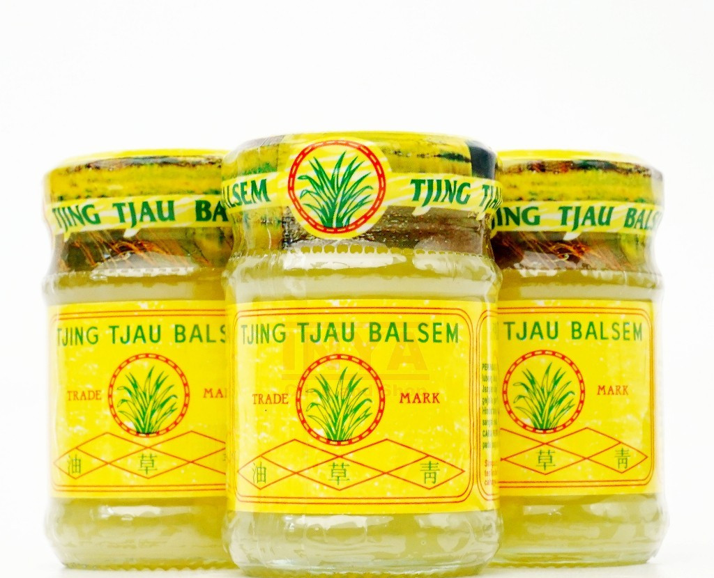3x BALSEM TJING TJAU Muscular Balm Relieve Muscle Neck Joints Pain 36gr