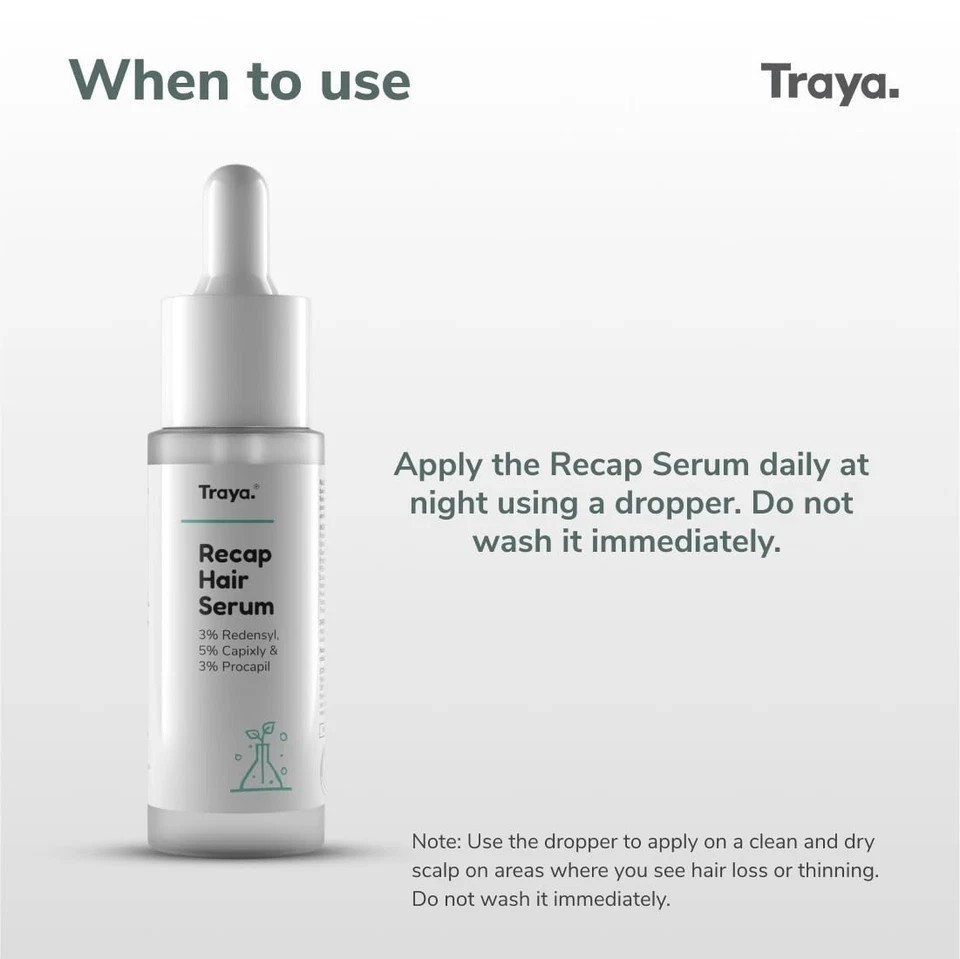 Hair Growth Serum For Increasing Hair Thickness, Hair Fall Control & Growth