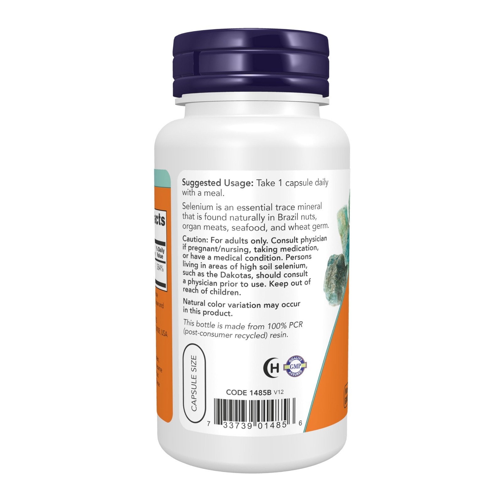 Selenium 200mcg 90 Veg Capsules Essential Trace Mineral Supplement