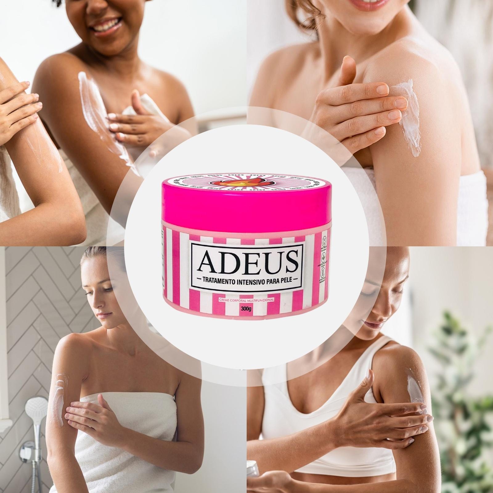 Adeus Intensive Skin Treatment – Multifunctional Body Cream 300g/ 10.56 oz