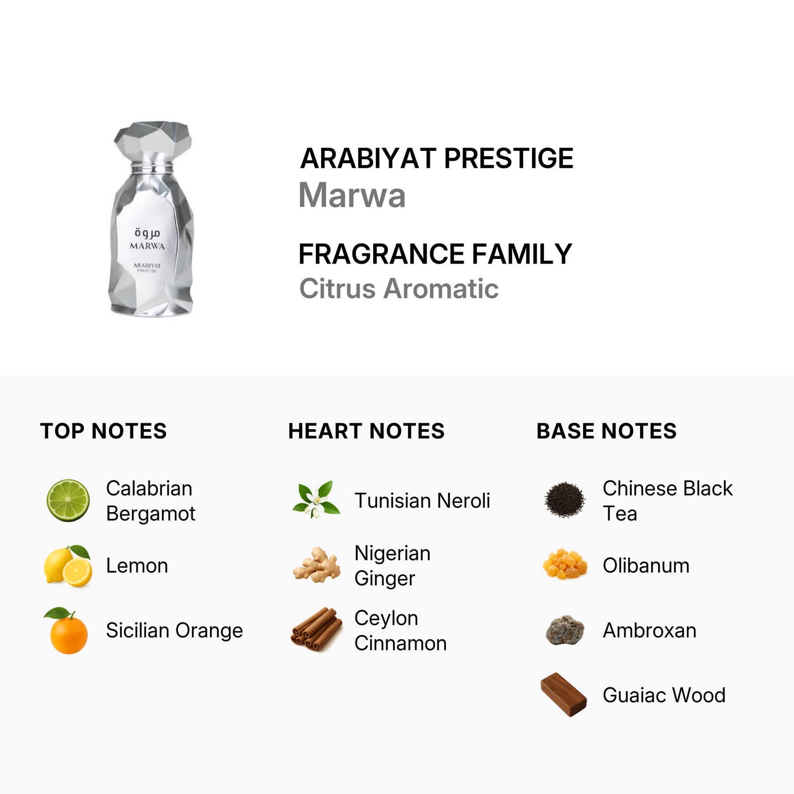 Arabiyat Prestige Men’s Marwa EDP Spray 3.38 oz (Tester) Fragrances