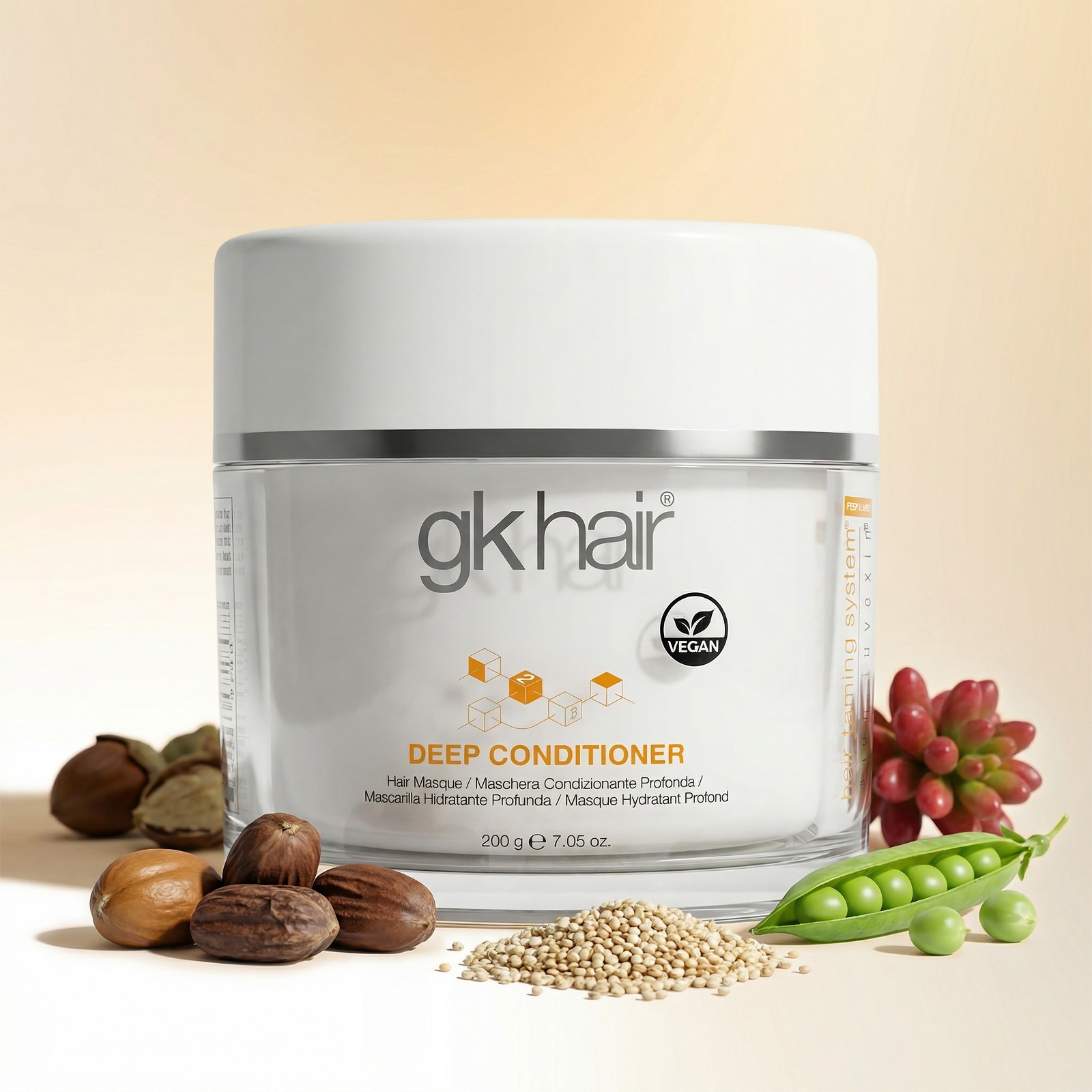 GK HAIR Deep Conditioner Intense Hydrating Repair Treatment Mask for Dry Damaged
