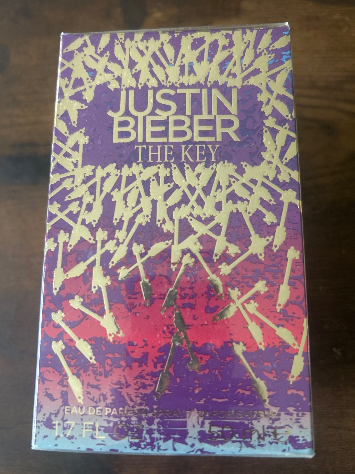 justin bieber perfume, The Key, 1.7 Oz., Never Opened!!
