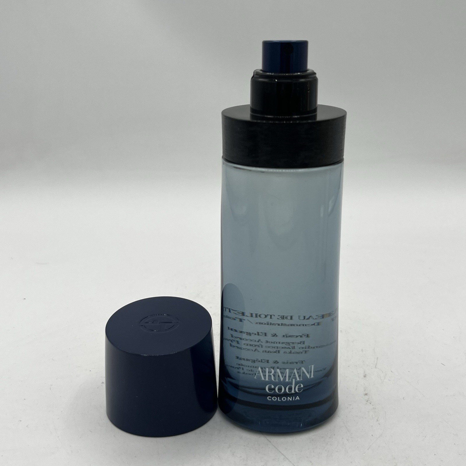 Giorgio Armani Code Colonia EDT 2.5 oz. New Open Box 2018 Formula *See Details*
