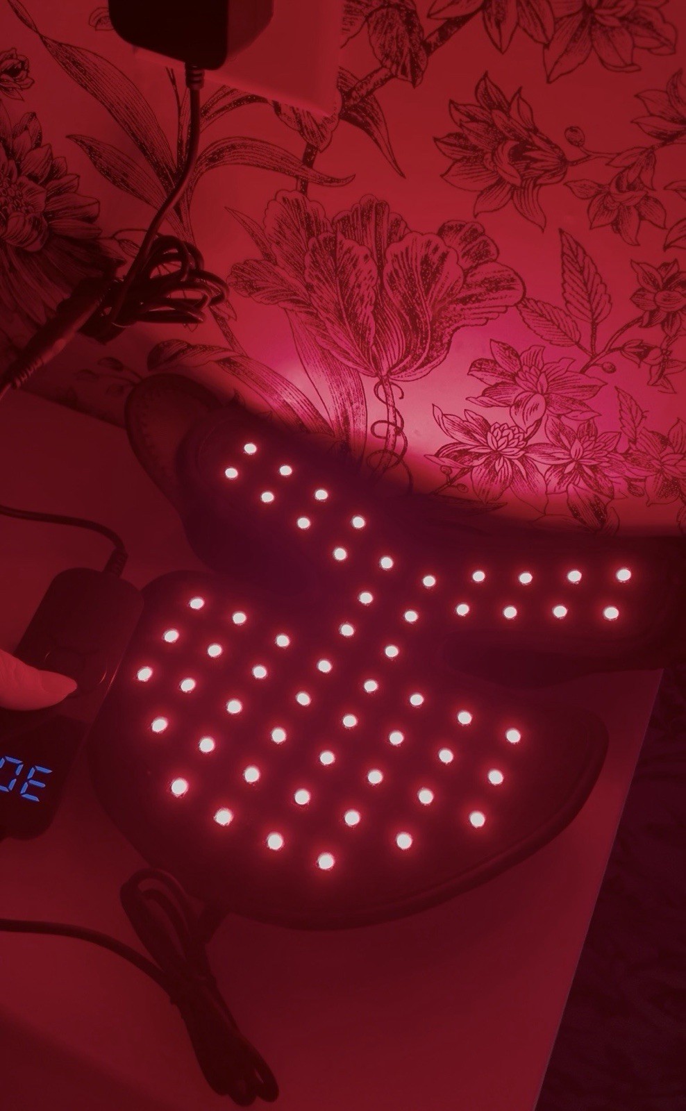 Red Light Therapy Neck Chest FDA Cleared & Approved Infrared 660 850 nm 5 mode