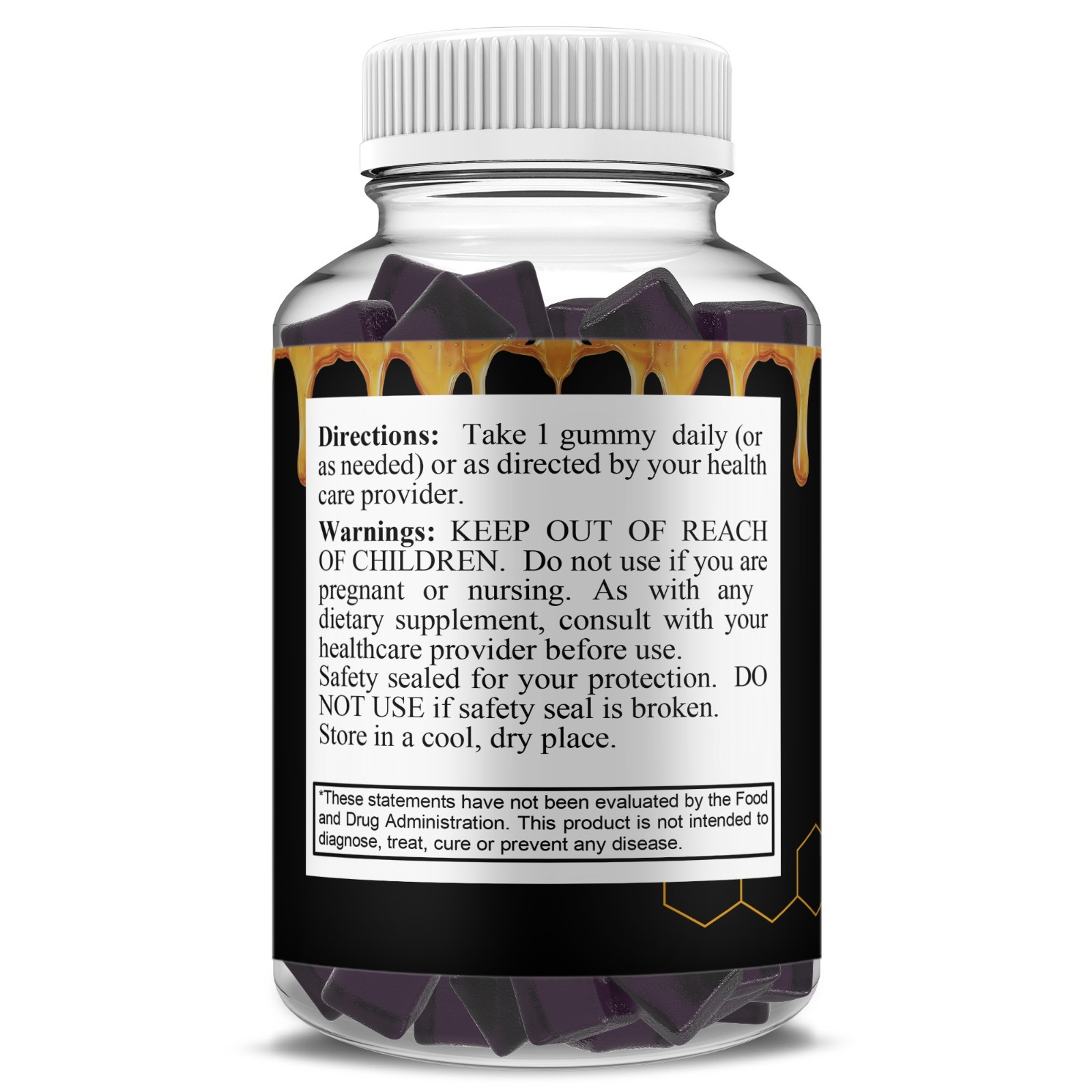 (2 Pack) Alpha Honey Performance Gummies, AlphaHoney Supplement (60 Gummies)