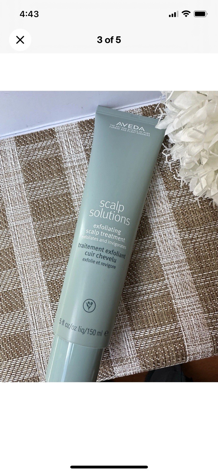 Aveda Scalp Solutions Exfoliating Scalp Treatment 150ml/5 fl oz （Brand New）