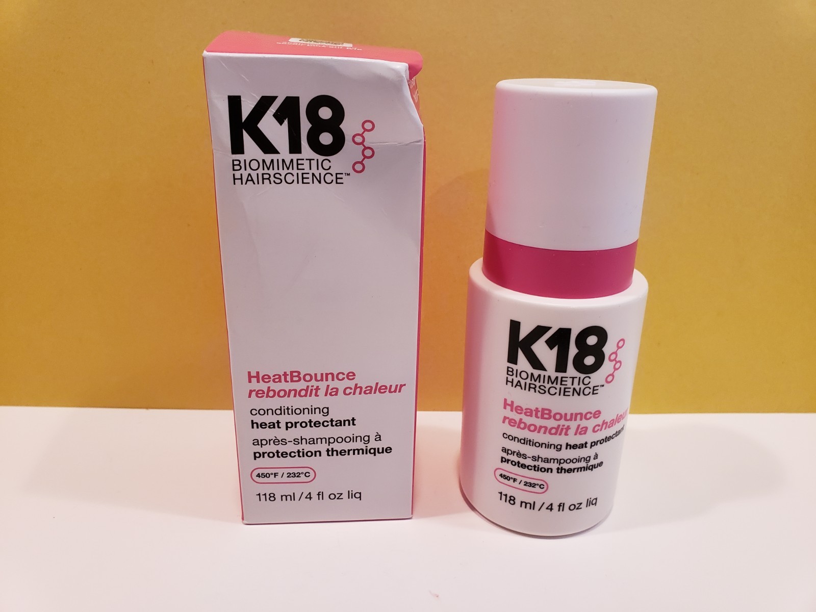 K18 Biomimetic HairScience ~ Heat Bounce Conditioning Heat Protectant 4.0 ~ NIB