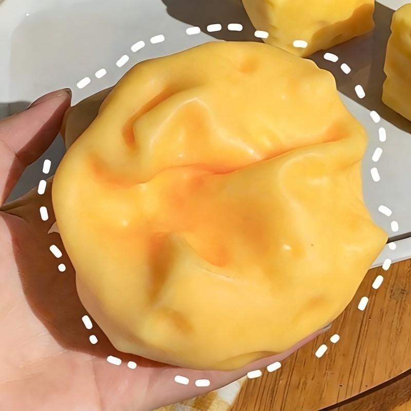 6CM Cheese Squeeze Toy Squishy Fidget Slow Rebound Stress Relief 🧀