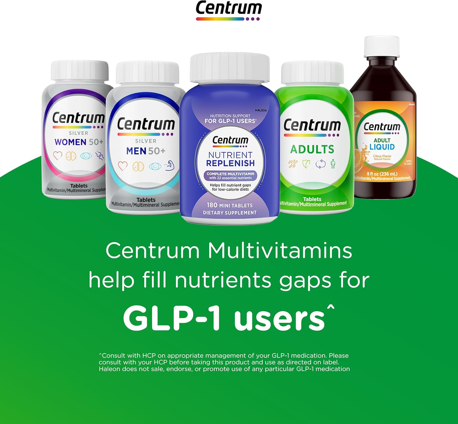 Centrum Adult Multivitamin/Multimineral Supplement with Antioxidants – 200 Count