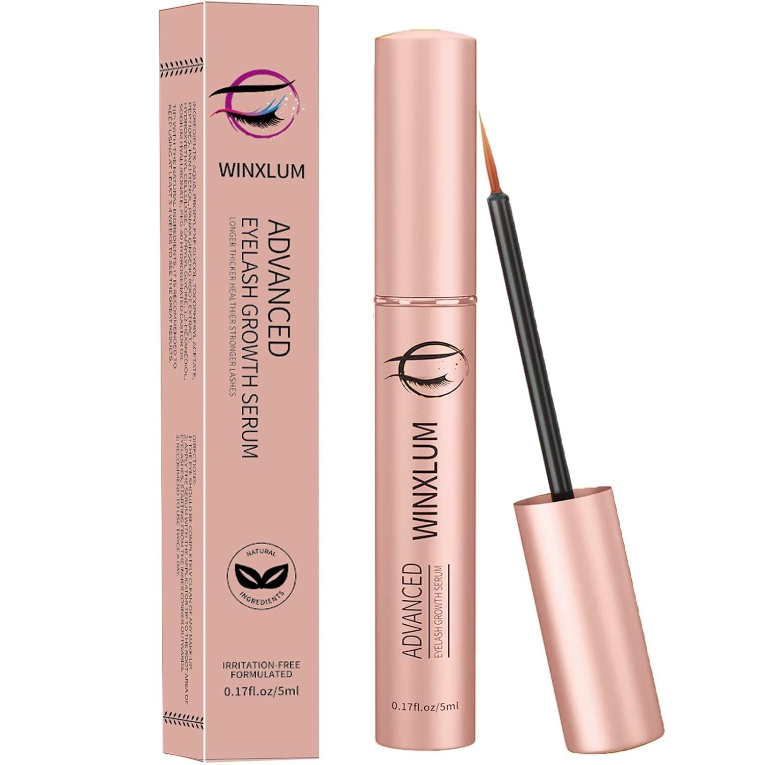 Eyelash & Eyebrow Serum 5ML – Boosts Fuller, Thicker, Longer Lashes Naturally