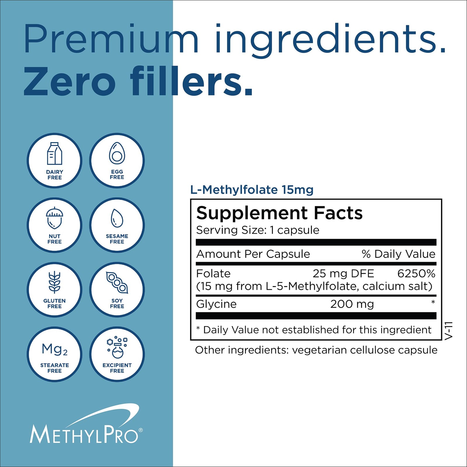 MethylPro 15mg L-Methylfolate (90 Capsules) – Professional Strength Active