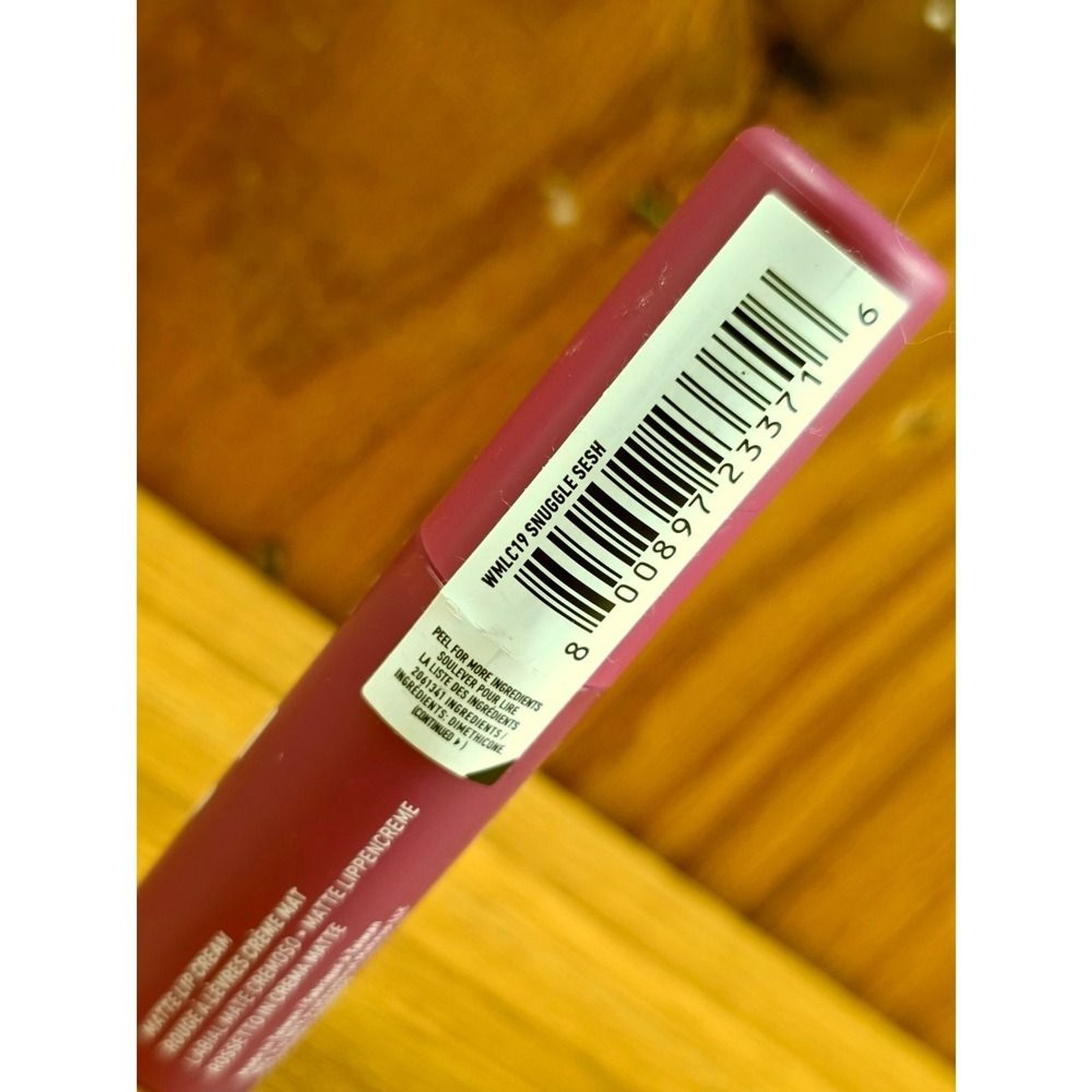 NYX Smooth Whip Matte Lip Cream 0.13oz Snuggle Sesh New Berry Mauve Liquid Color