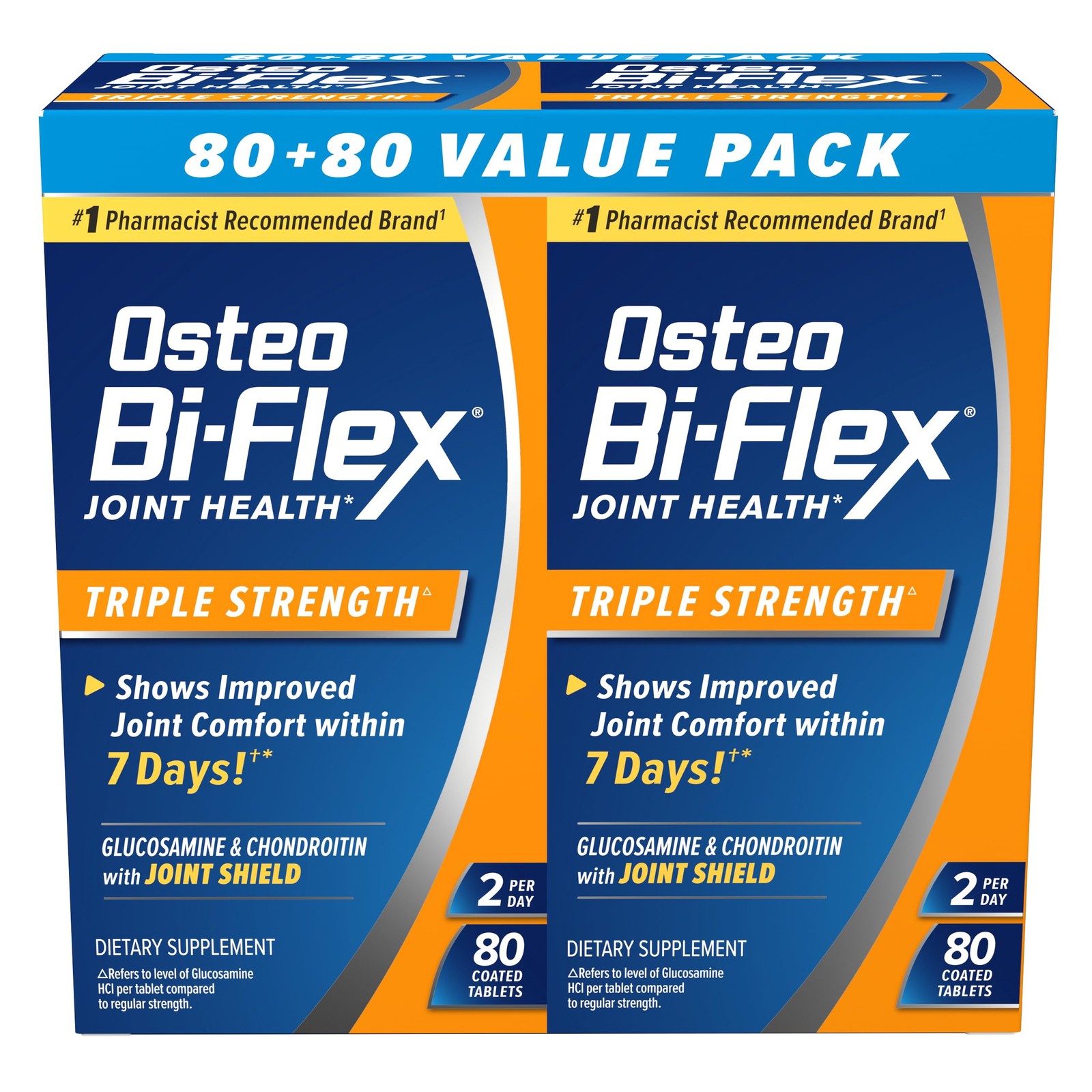 Osteo Bi-Flex Triple Strength Glucosamine 160 Count (Pack of 1), 160