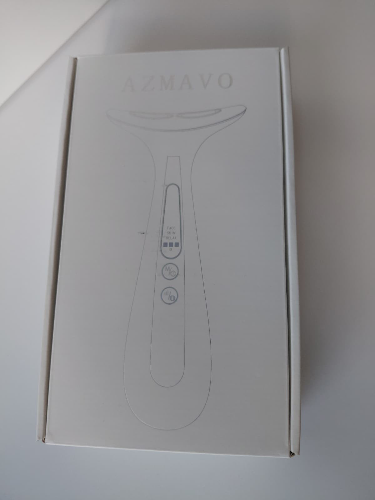 Facial & Neck Massager for Face/Neck/Eye -Skin Lifting Tool, AZMAVO-LZ003 – Pink