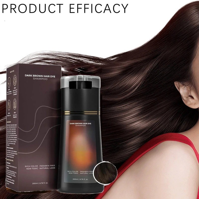 Polar-Hair Dye Shampoo Polar Hair Care, Hair Care Shampoo 200ML/6.7 OZ 4 Colors