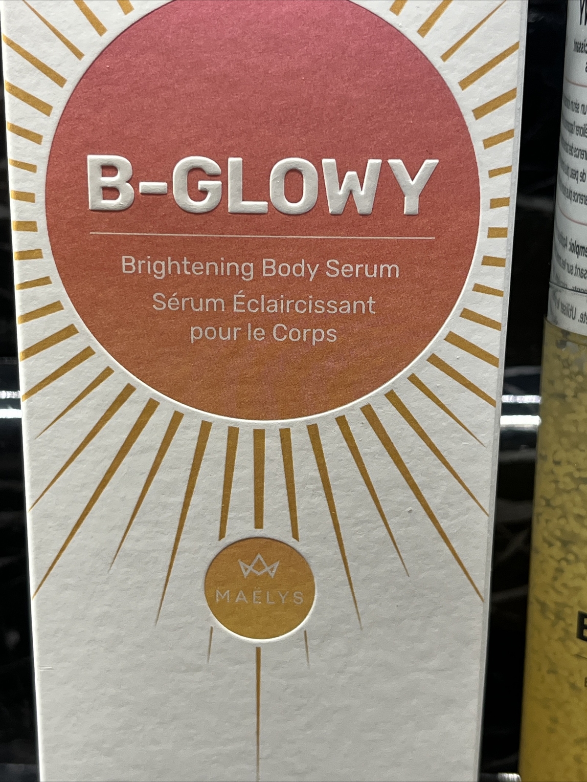 Maelys B- GLOWY Brightening body serum 3.38oz NEW Sealed Box Free Shipping