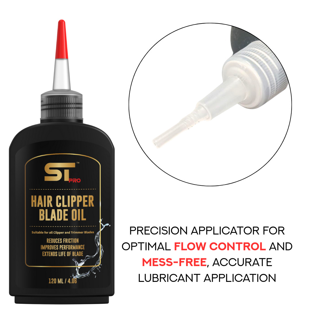 Hair Clipper Blade Oil by Supreme Trimmer for Lubricating Blades, 4FL OZ, STO710