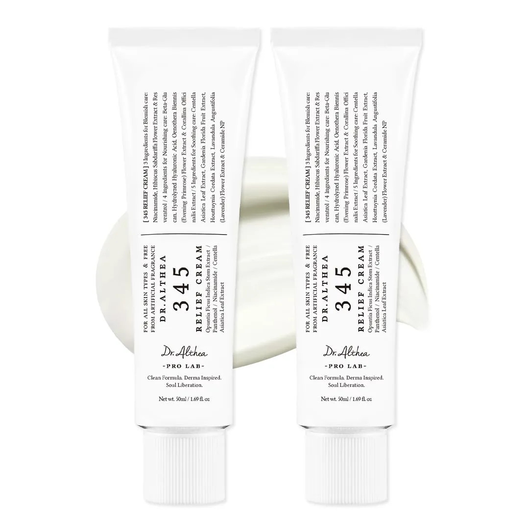 Dr. Althea 345 Relief Cream Daily Face Moisturizer PDRN Niacinamide 15ml Vegan