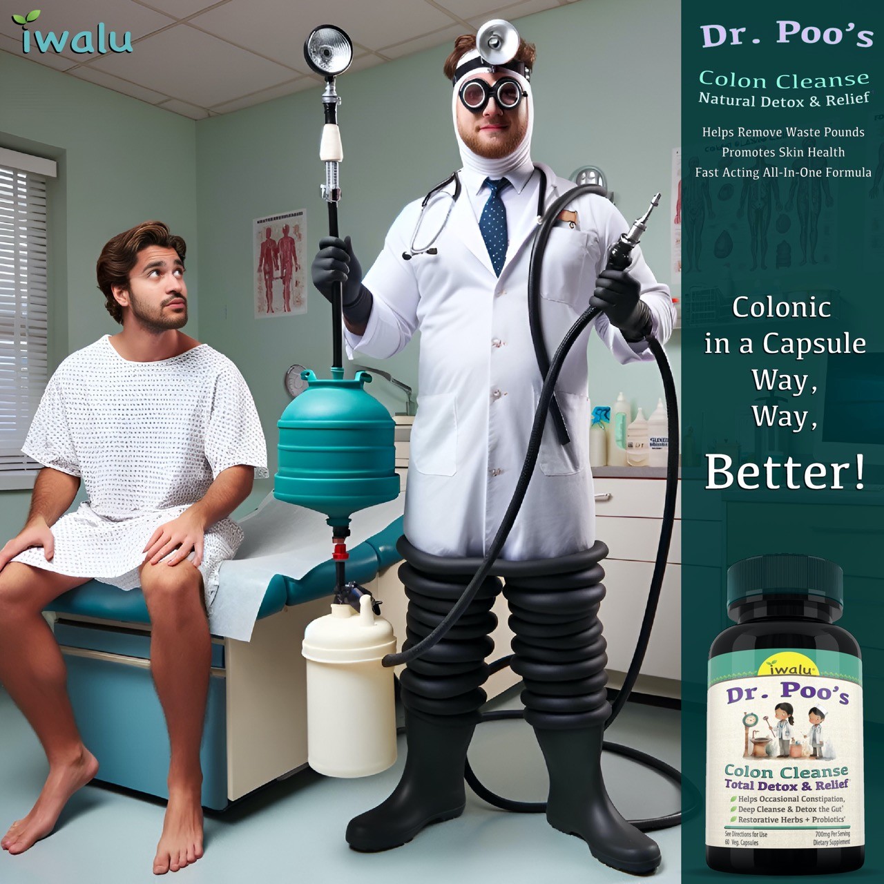 DR POOS | #1 Stomach Detox | *FAST FREE SHIPPING* Same Day – USA MADE