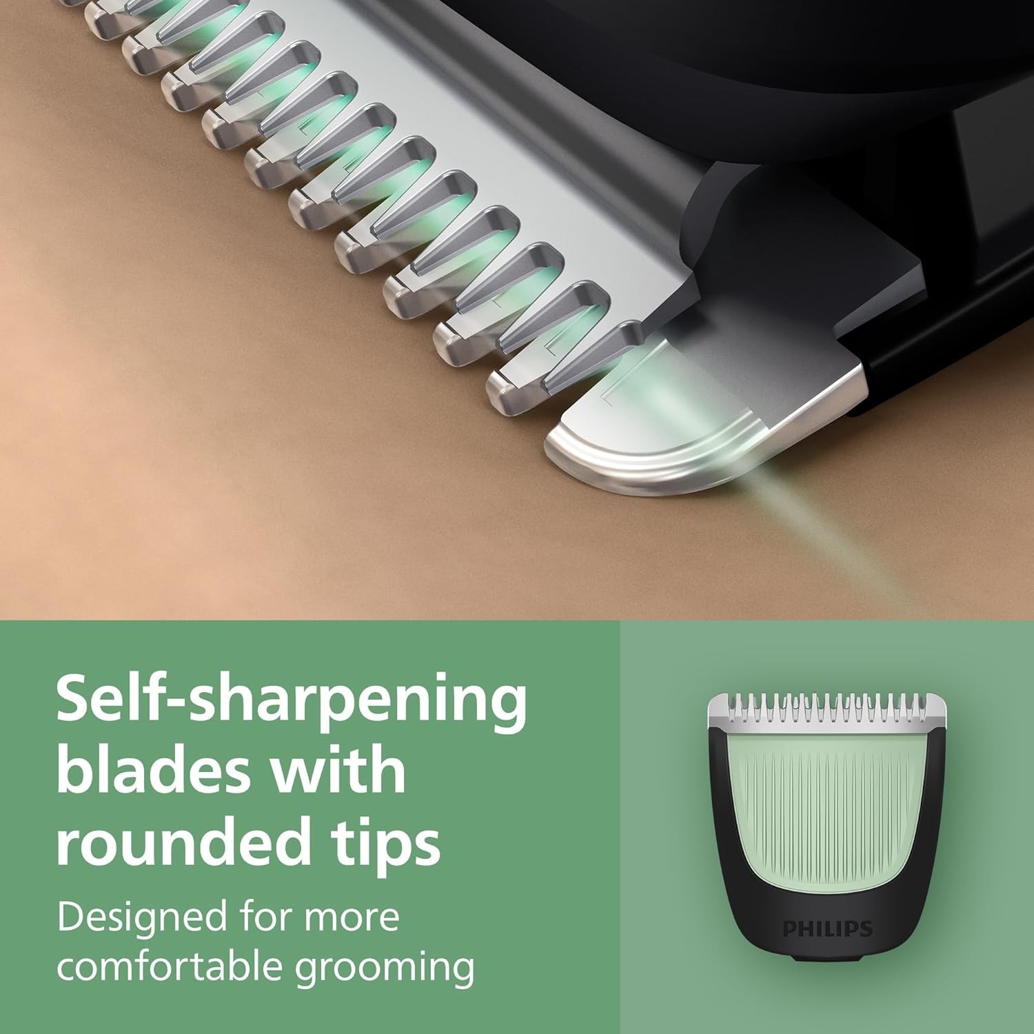 All-in-One Trimmer Beard Styler Hair Clipper 13 in 1 Self-Sharpening