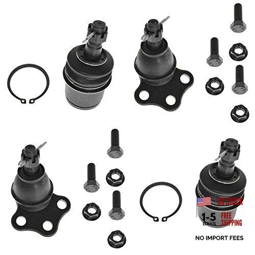 Front Upper and Lower Driver and Passenger Side Ball Joint Set PSA63160