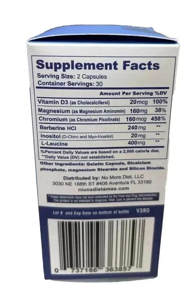 Natural Alternative – Reduce Fat and Stop Sugar Cravings Weight Loss, Pack of 1.