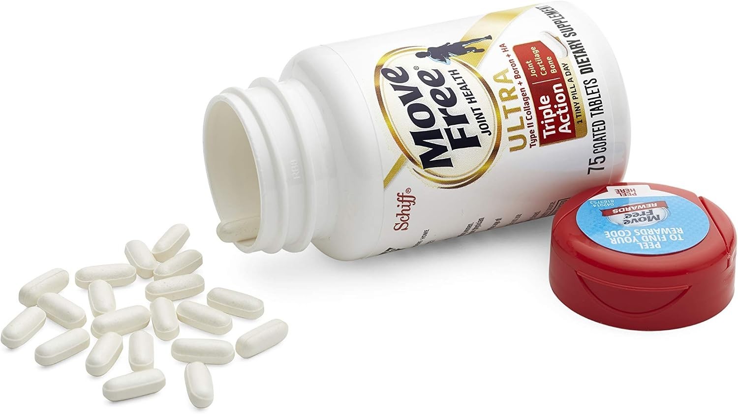 Ultra Triple Action Type II Collagen & Bone Support Tablets – 75 Count
