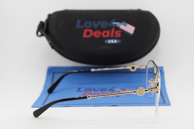 NEW BVLGARI BV 2235 2033 BLACK GOLD GUNMETAL AUTHENTIC EYEGLASSES 54-19