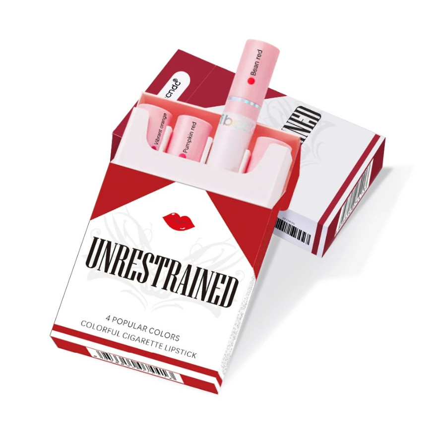 1set 4pcs Waterproof Matte Lipstick Set Long-Lasting Makeup Gift for Women – NEW