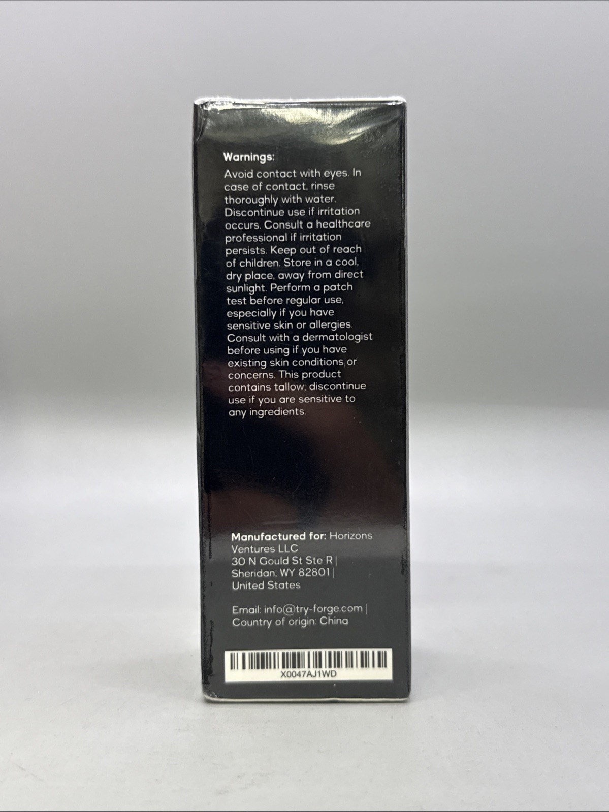 {E18} Forge Skin Tallow Serum NEW SEALED