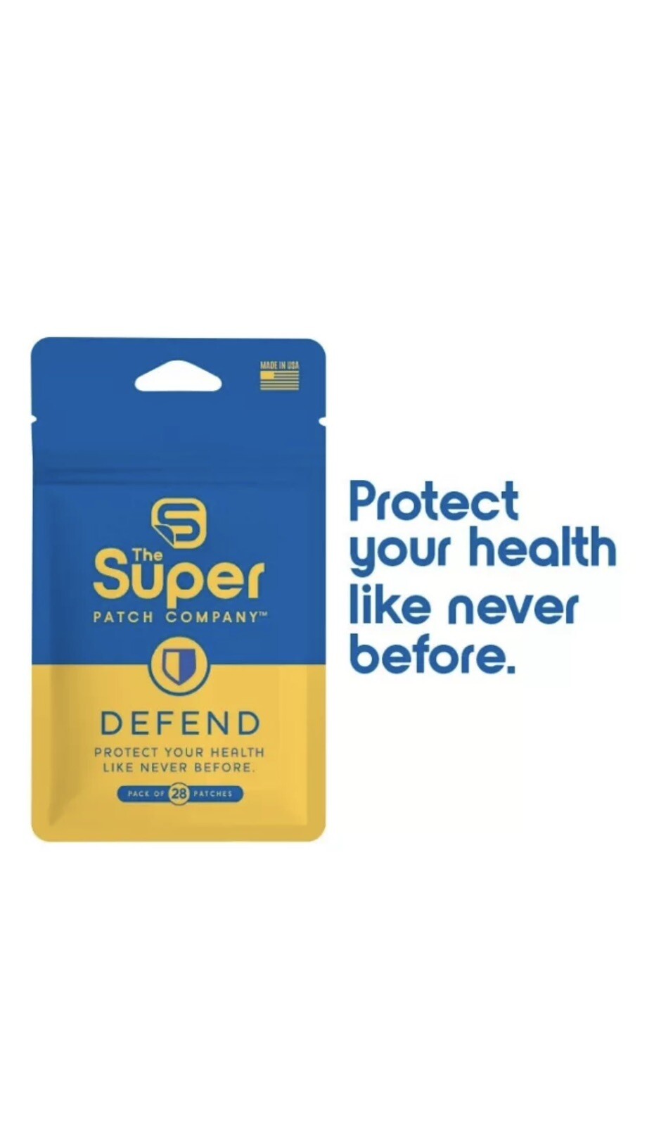 The Super Patch : VICTORY – Pack of 30 Patches-Unleash your inner athlete