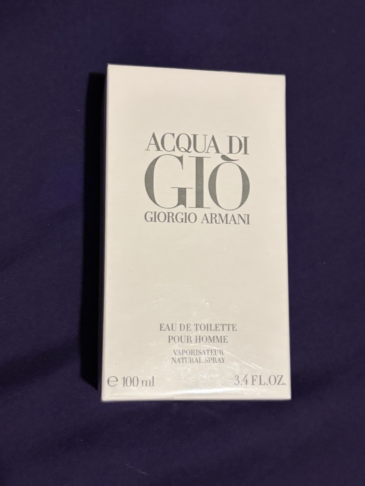 Giorgio Armani Acqua Di Gio Eau de Toilette Spray 3.4 fl oz Regular Size